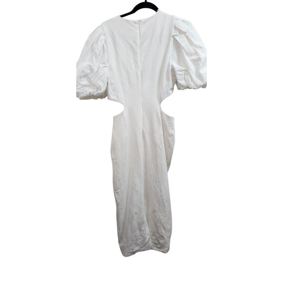 Elliatt Suffage Dress - Midi Dress White Size L - Picture 6 of 16